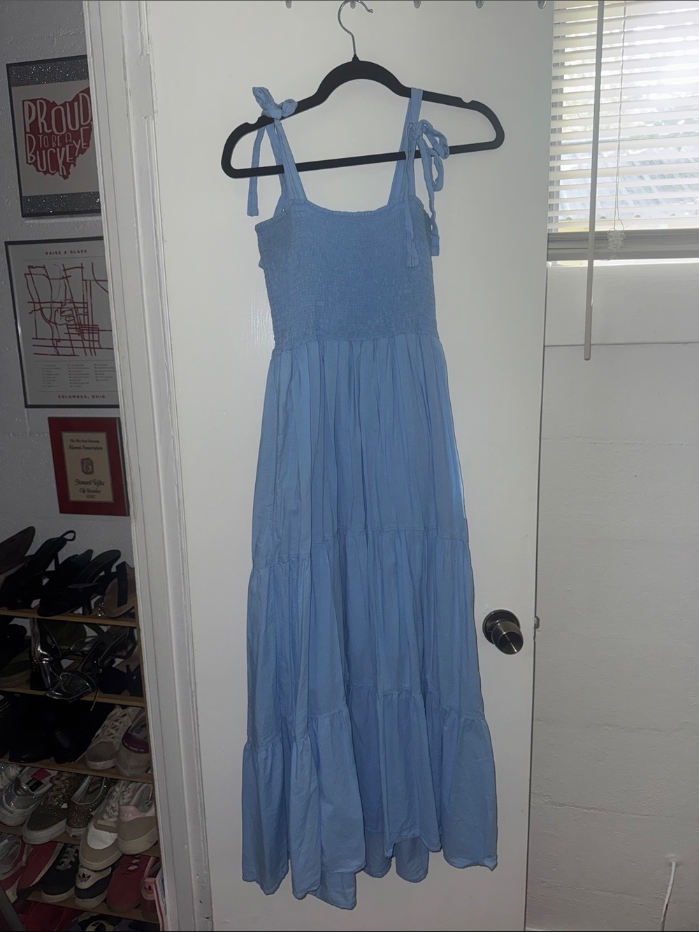 Xirena Lorraine Smocked Maxi Dress